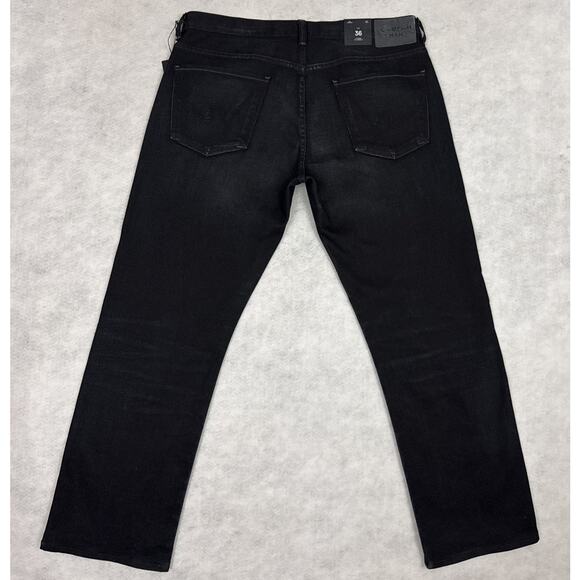 Citizens of Humanity Mens Jeans 36x30 Sid Classic Straight Foster Indigo Wash - Picture 4 of 16